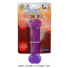 Super Dog Dog Toy Transparent Rubber Bone Large